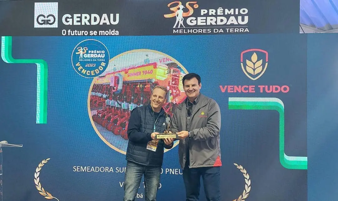 Vence Tudo recebe Prêmio Gerdau Melhores da Terra na Expointer