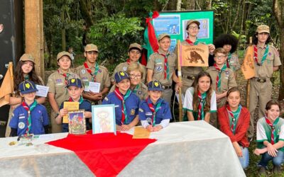 Promessa de Escoteiros e Lobinhos marca encontro junto à Sede do Grupo de Escoteiros Pitangueira do Mato de Ibirubá