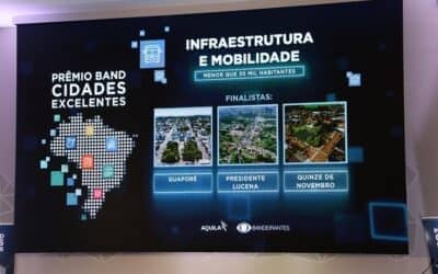 Quinze de Novembro é Destaque no Prêmio Band Cidades Excelentes 2023 pela Excelência em Infraestrutura e Mobilidade