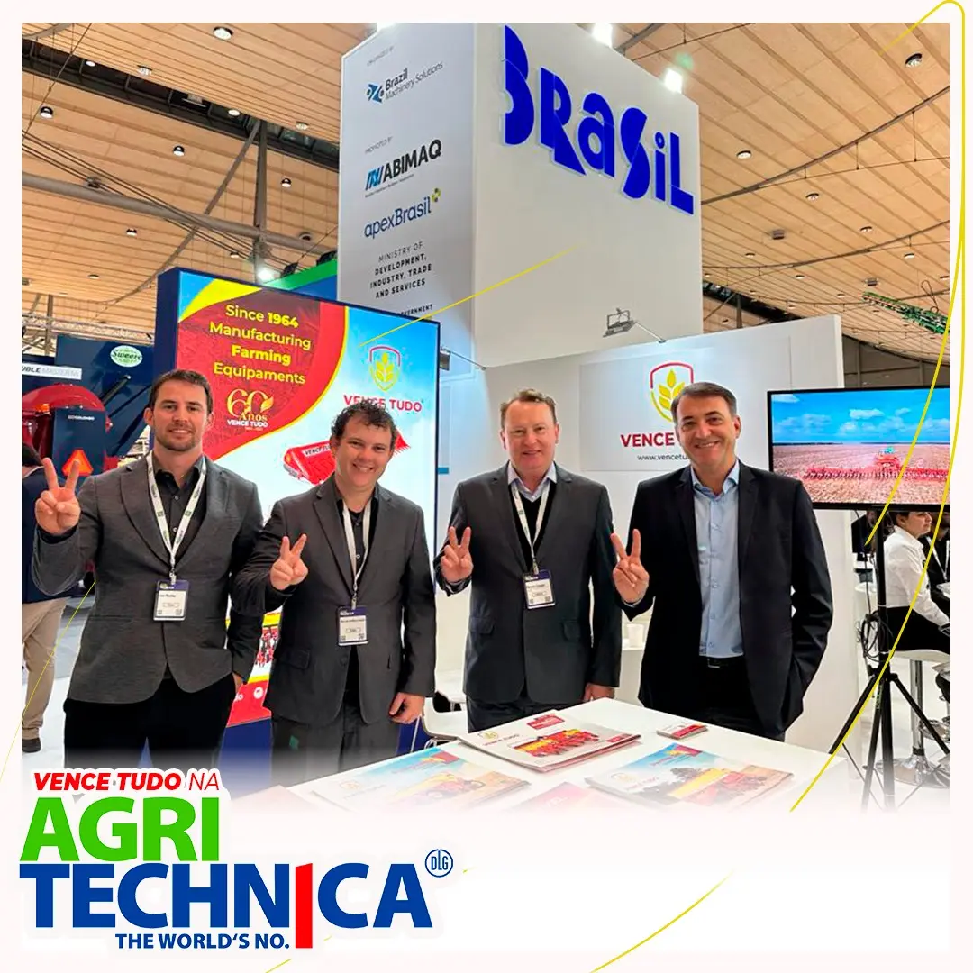 Vence Tudo na Agritechnica: Maior feira de tecnologia agrícola do mundo