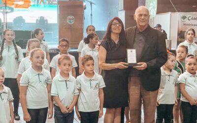 Maestro Elói Franz é honrado com distinção na 4ª EXPOCAMP por sua contribuição musical para Campos Borges