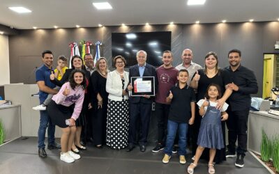 Título de Cidadão Honorário é Concedido ao Sr. Olando Kanitz Durante Sessão da Câmara Municipal de Ibirubá