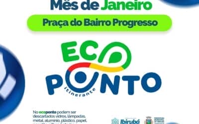 ♻️ DISPONÍVEL NA PRAÇA DO BAIRRO PROGRESSO DURANTE O MÊS DE JANEIRO 🗓️