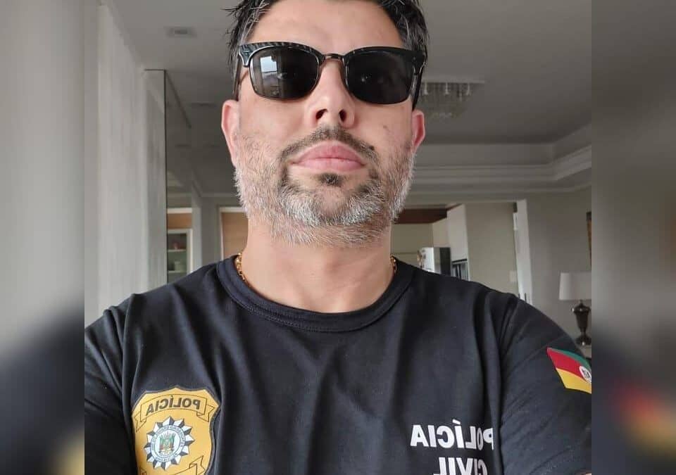 Faleceu aos 48 anos, o Delegado de Polícia de Cruz alta, Josuel Muniz, em Santa Catarina