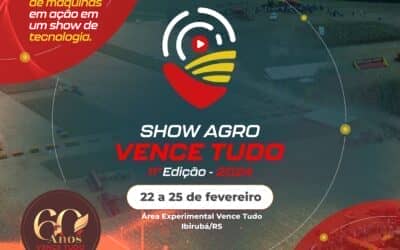 Vem aí o 11º Show Agro e a comemoração dos 60 anos da Vence Tudo