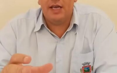 Prefeito Abel Grave anuncia a obra da Avenida Brasil