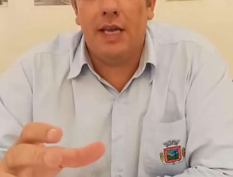 Prefeito Abel Grave anuncia a obra da Avenida Brasil