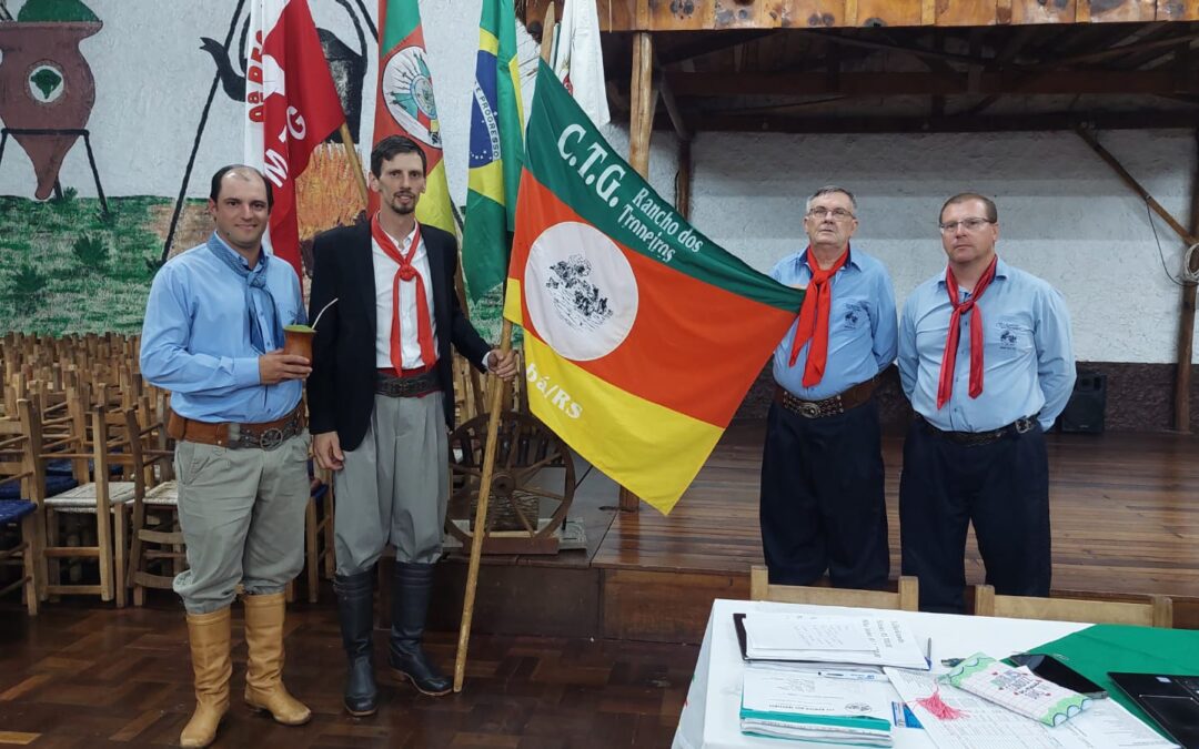 Diogo Izequiel Rudell é Reconduzido como Patrão do CTG Rancho dos Tropeiros em Noite de Assembleia em Ibirubá