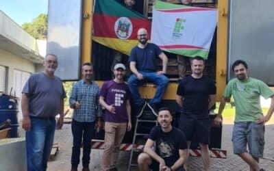 Entrega de camas na região