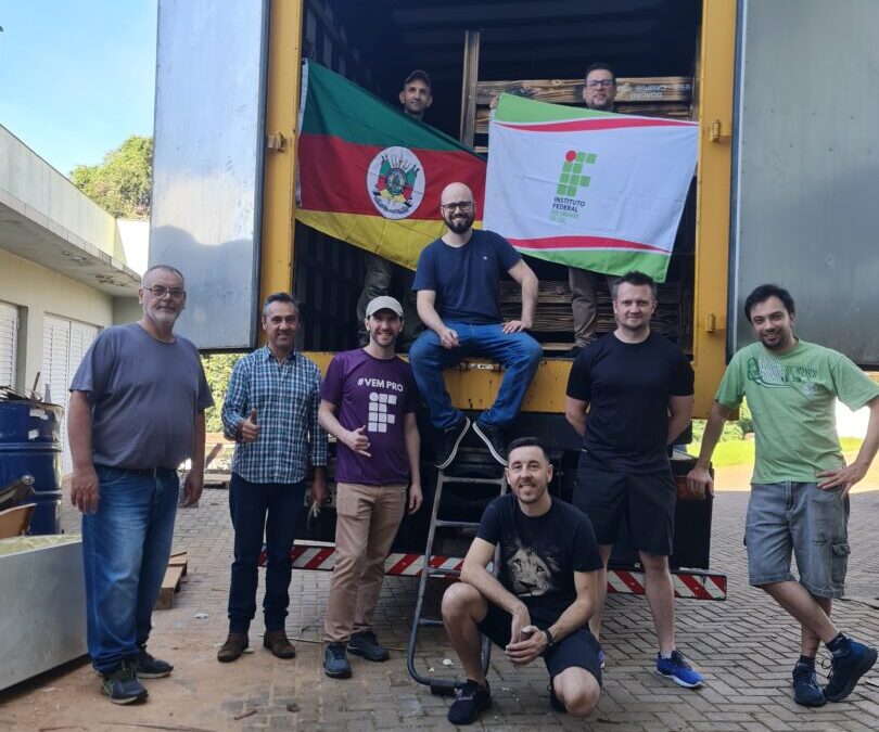 Entrega de camas na região