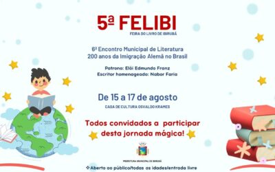 Ibirubá se Prepara para Mais uma Grande Edição da FELIBI: Vem Aí a 5º FELIBI – Feira do Livro de Ibirubá e o 6º Encontro Municipal de Literatura!