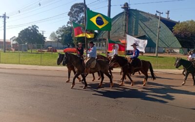 9ª Cavalgada do Abraço a Ibirubá celebra a cultura gaúcha e reúne mais de 120 participantes
