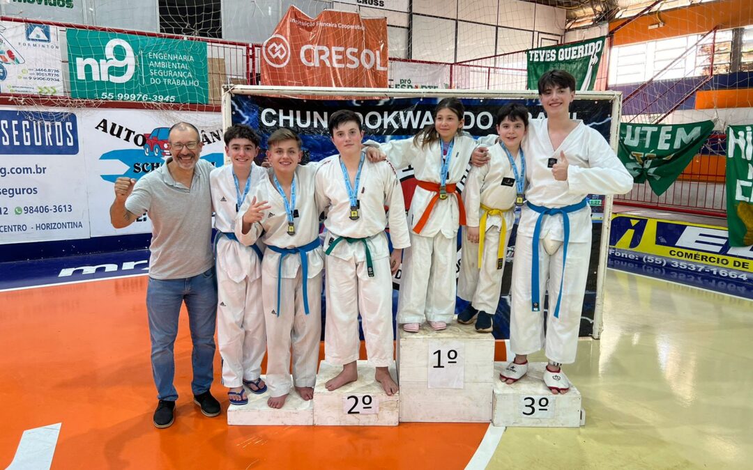 Academia de Taekwondo “Dragões Arte e Luta” Brilha na 5ª Copa Chungdokwan