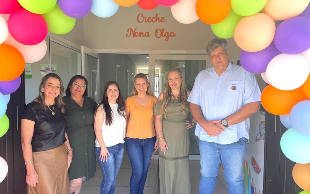 Creche Nona Olga é inaugurada em Ibirubá com ampliação de vagas e estrutura moderna