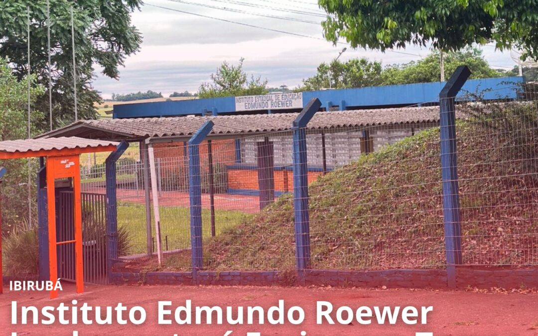 Instituto Edmundo Roewer Lança Estratégias para Melhorar Desempenho Acadêmico e Fortalecer Protagonismo Estudantil