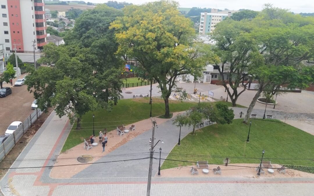Praça Central de Ibirubá será entregue a comunidade dia 20