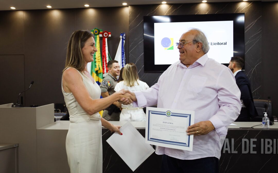 Diplomação dos Eleitos no Pleito de 2024 é realizada em Ibirubá