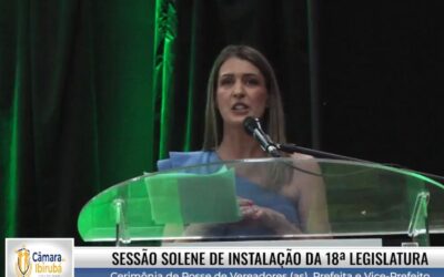 Posse histórica marca início da 18ª Legislatura em Ibirubá