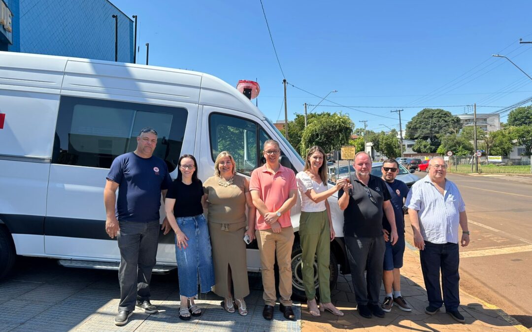 Prefeitura de Ibirubá recebe nova ambulância para reforçar o atendimento de saúde