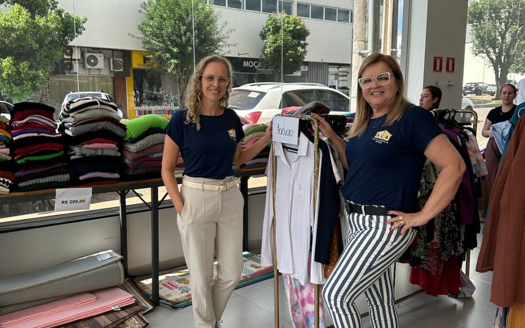 Bazar Solidário acontece nos dias 10, 11 e 12 de abril em Ibirubá