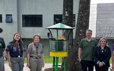 IBIRUBÁ RECEBE O FOGO SIMBÓLICO E DÁ INÍCIO À SEMANA DA PÁTRIA 🔥