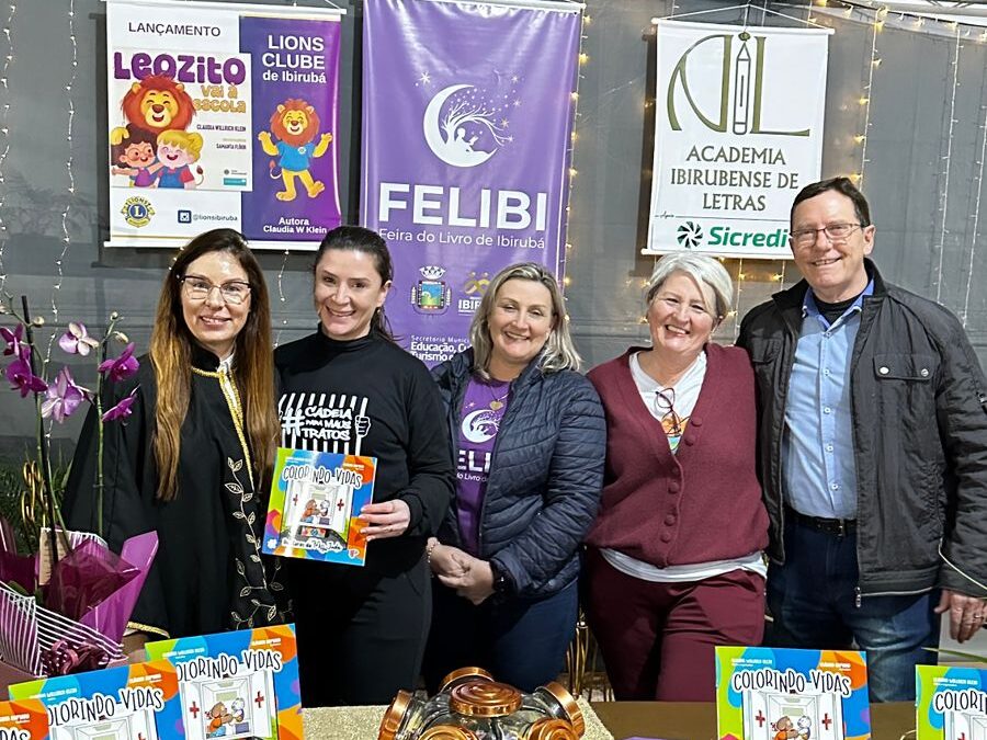 6ª FELIBI TEM TARDE DE GRANDES LANÇAMENTOS DE AUTORES IBIRUBENSES
