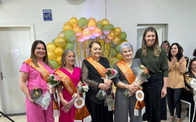 Na tarde de hoje, Ibirubá escolheu a nova corte de soberanas da Terceira Idade do Grupo Tesouros do Tempo