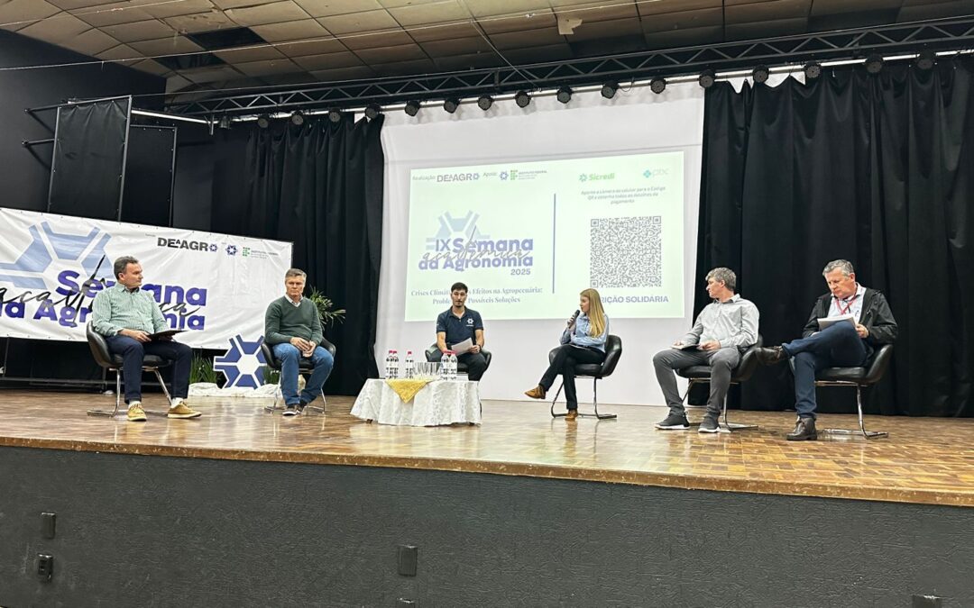 IX Semana Acadêmica de Agronomia do IFRS – Campus Ibirubá inicia com debate sobre crises climáticas e segue com ampla programação técnica