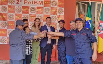 Parceria entre Administração Municipal, Governo do Estado e empresas garante nova viatura de resgate ao Corpo de Bombeiros de Ibirubá