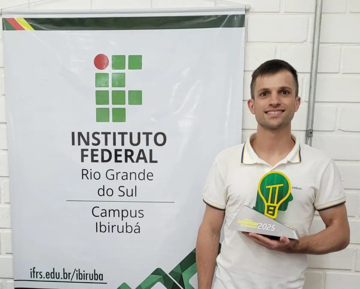Pesquisador do Campus Ibirubá vence Prêmio Inventor Petrobras