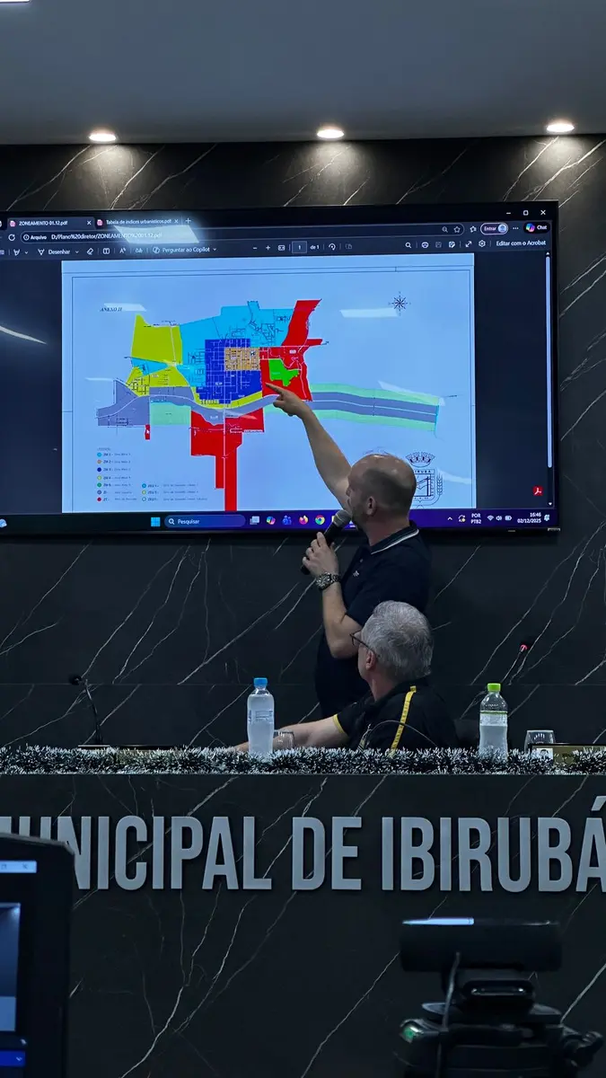 Ibirubá discute futuro urbano em audiência pública sobre revisão do Plano Diretor