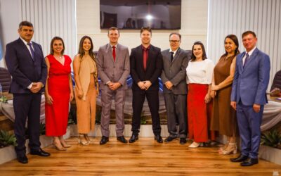 Fabiano Valdeci Ruppenthal assume presidência da Câmara de Vereadores de Quinze de Novembro