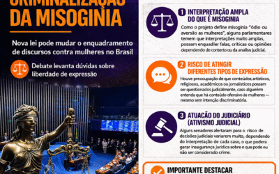 Senado aprova criminalização da misoginia e projeto segue para a Câmara
