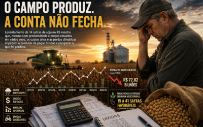 Soja no RS: conta do campo ainda não fecha