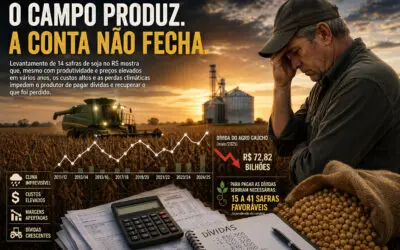 Soja no RS: conta do campo ainda não fecha