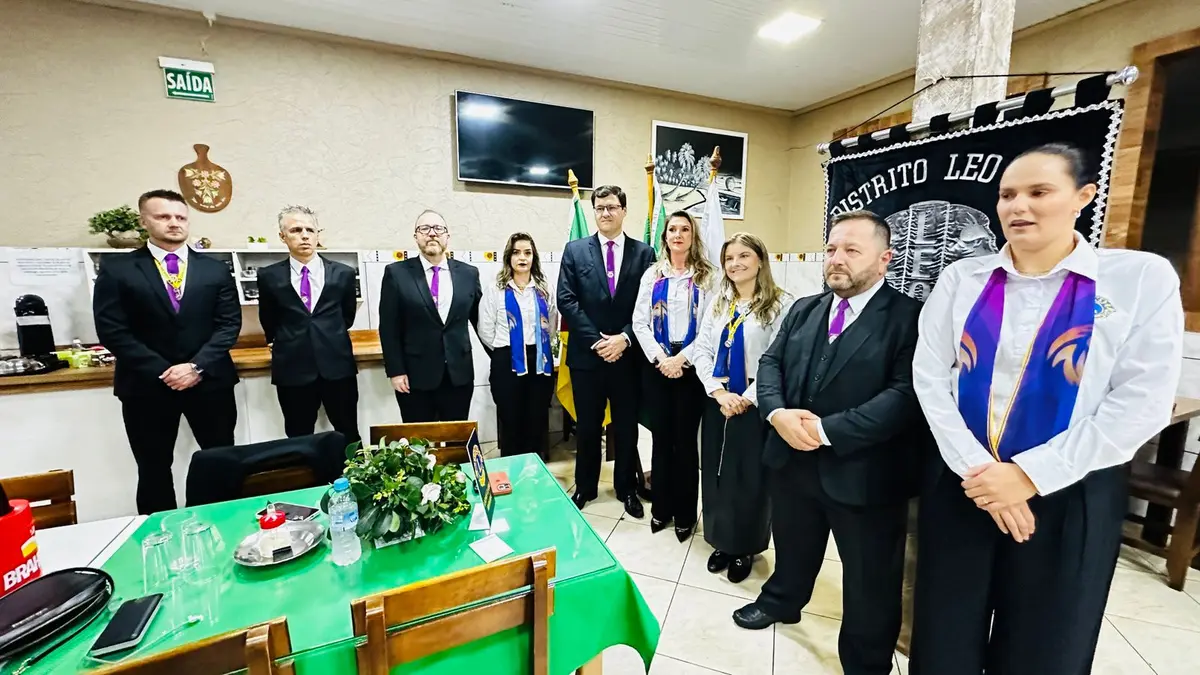 Lions Clube de Ibirubá realiza Janta Festiva e marca fundação do LEO Clube no município