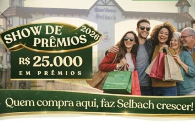SHOW DE PRÊMIOS ACIS 2026 INCENTIVA COMPRAS NO COMÉRCIO LOCAL EM SELBACH