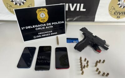 Ofensiva da Polícia Civil contra a prática de homicídios em Cruz Alta.